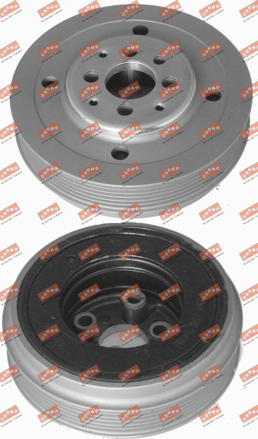 MOVIS AST9021 - Belt Pulley, crankshaft autospares.lv