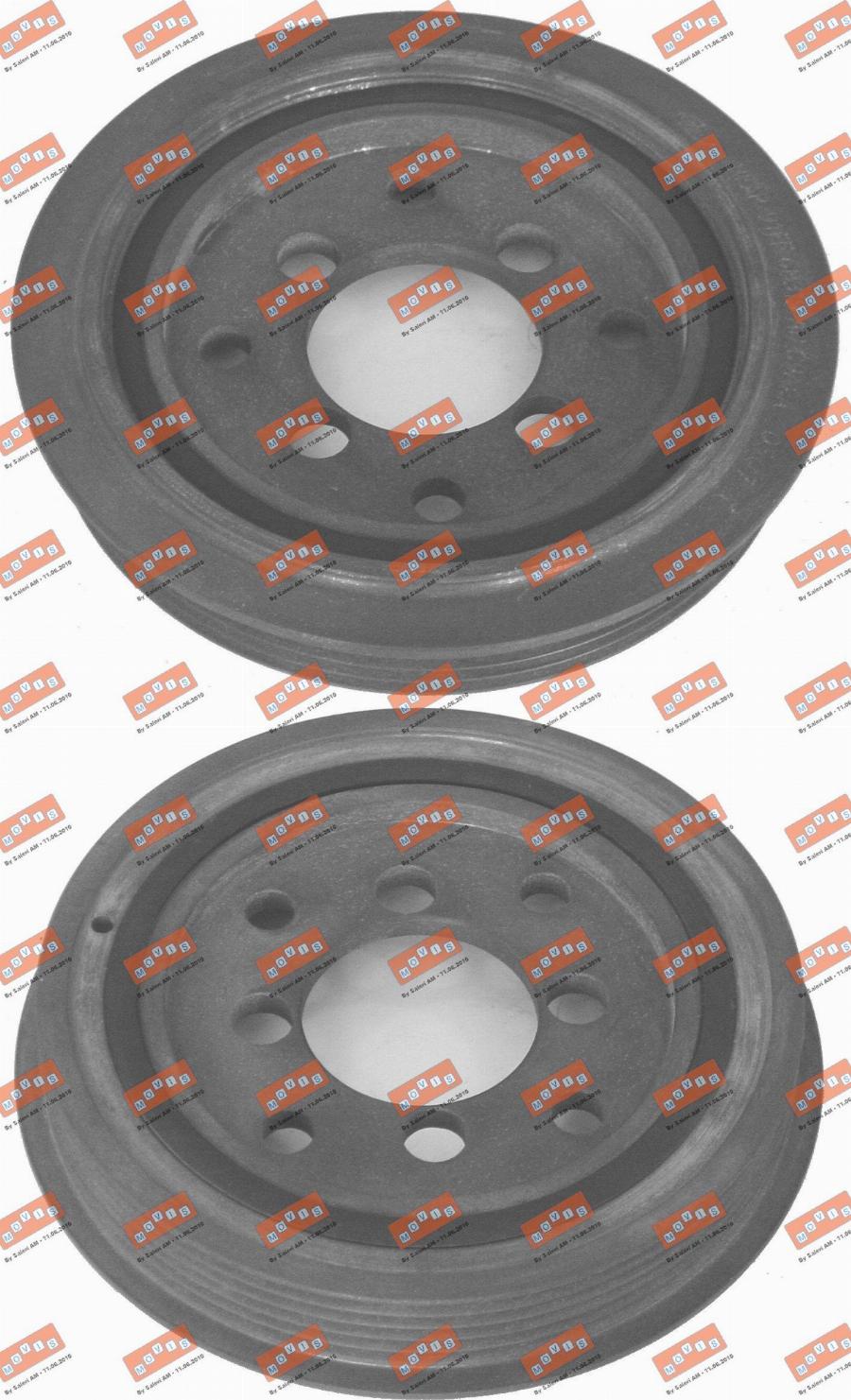 MOVIS AST9074 - Belt Pulley, crankshaft autospares.lv