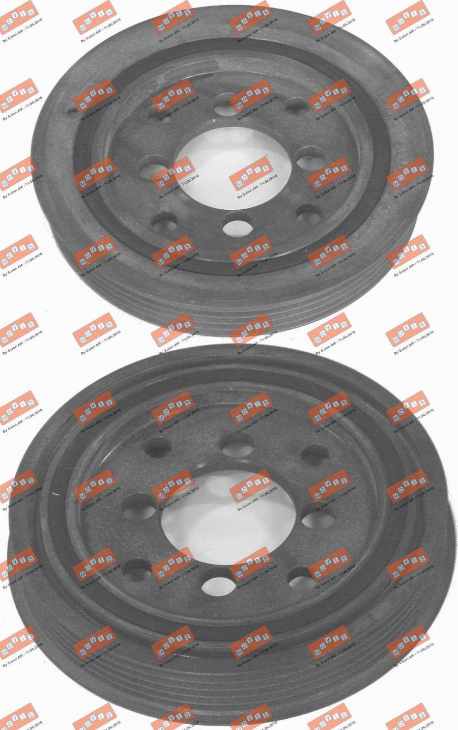 MOVIS AST9073 - Belt Pulley, crankshaft autospares.lv