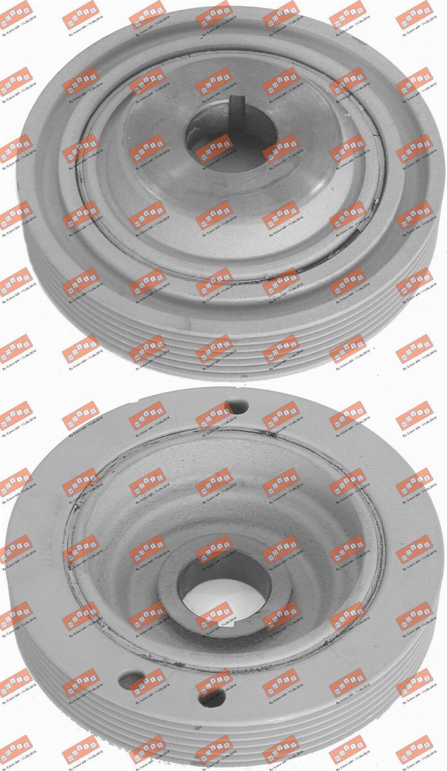 MOVIS AST9072 - Belt Pulley, crankshaft autospares.lv