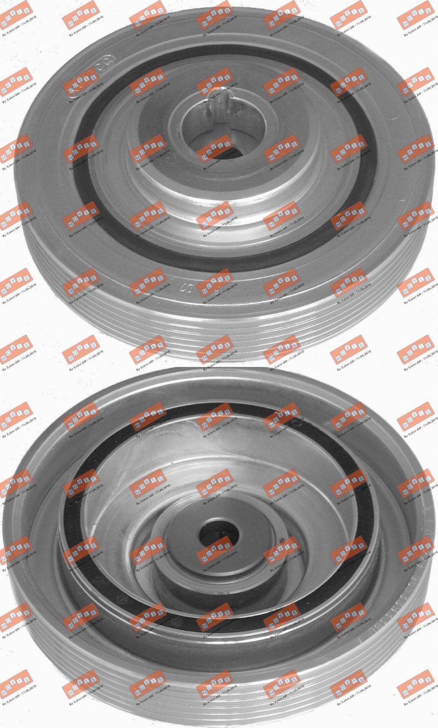 MOVIS AST9148 - Belt Pulley, crankshaft autospares.lv