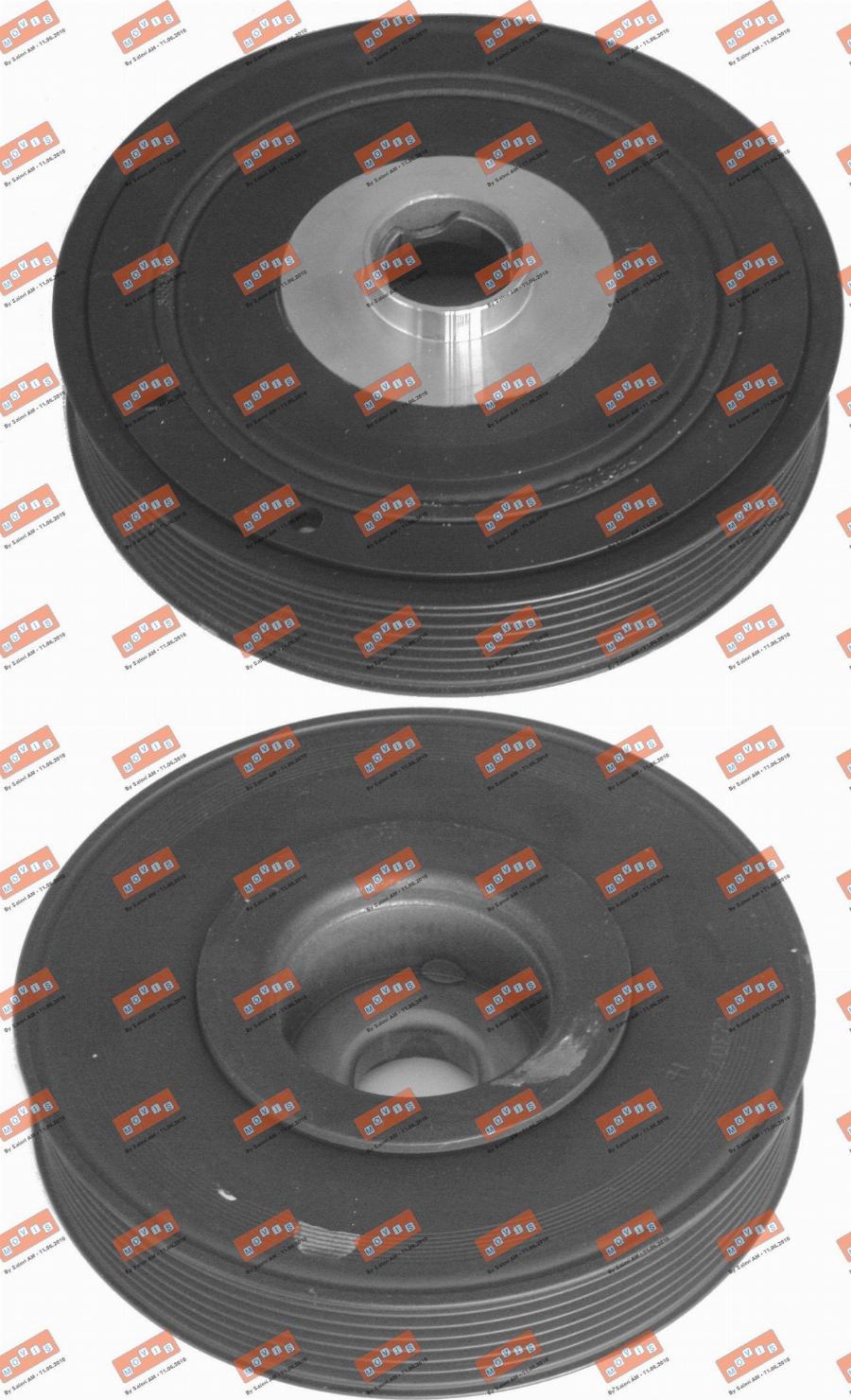 MOVIS AST9100 - Belt Pulley, crankshaft autospares.lv