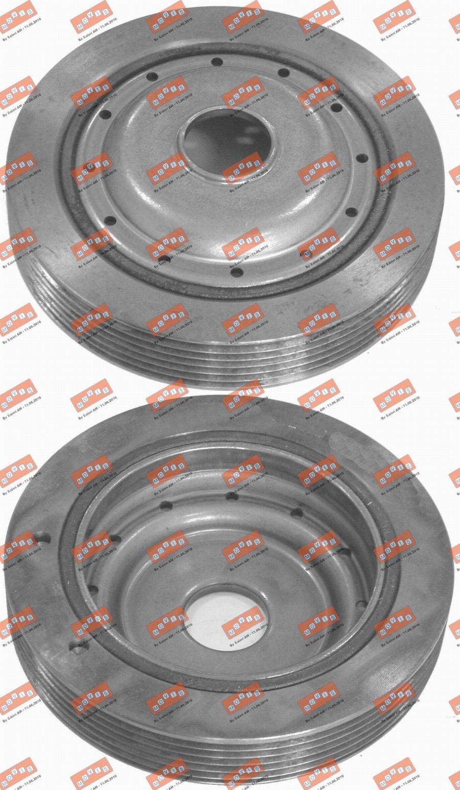 MOVIS AST9102 - Belt Pulley, crankshaft autospares.lv