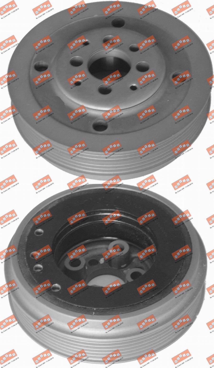 MOVIS AST9110 - Belt Pulley, crankshaft autospares.lv