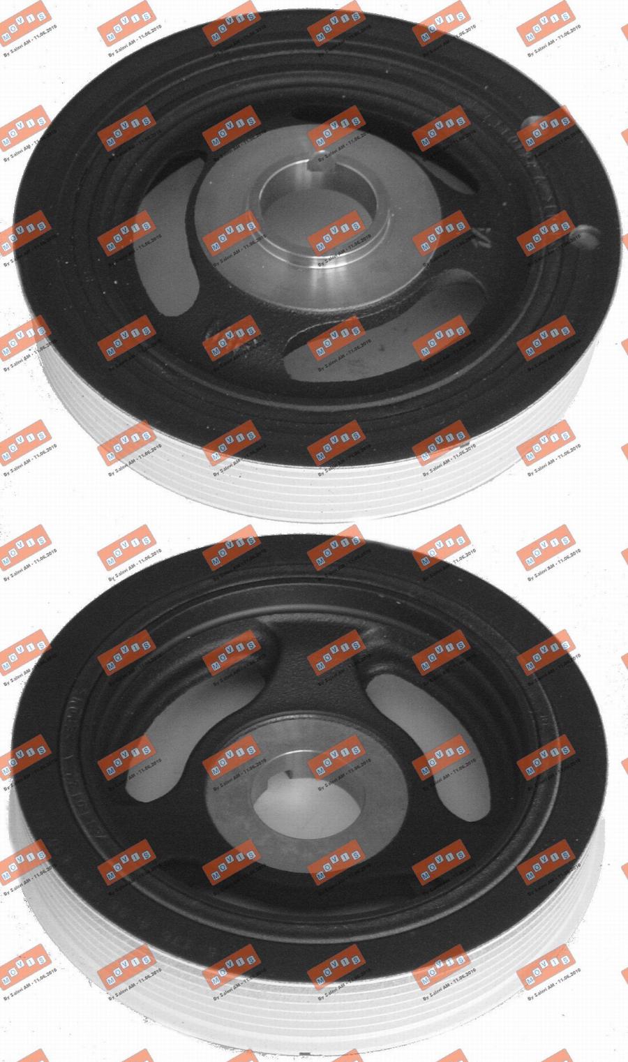 MOVIS AST9121 - Belt Pulley, crankshaft autospares.lv