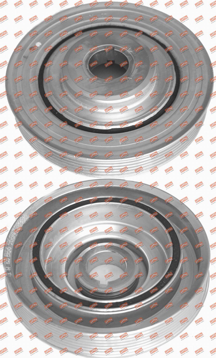 MOVIS AST9227 - Belt Pulley, crankshaft autospares.lv