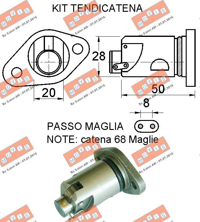 MOVIS AST8911K - Timing Chain Kit autospares.lv