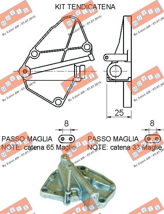 MOVIS AST8937K - Timing Chain Kit autospares.lv