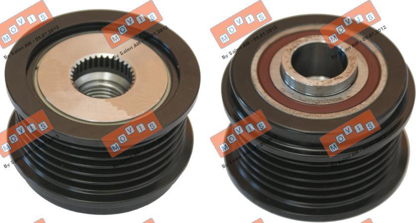 MOVIS AST3564 - Pulley, alternator, freewheel clutch autospares.lv