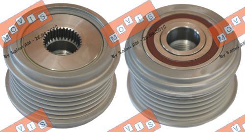 MOVIS AST3694 - Pulley, alternator, freewheel clutch autospares.lv