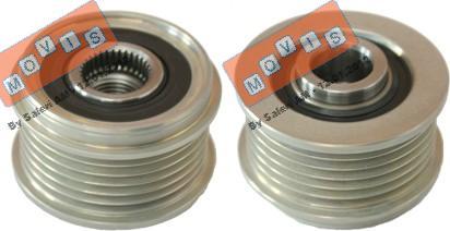 MOVIS AST3395 - Pulley, alternator, freewheel clutch autospares.lv