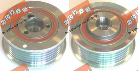 MOVIS AST2991 - Pulley, alternator, freewheel clutch autospares.lv