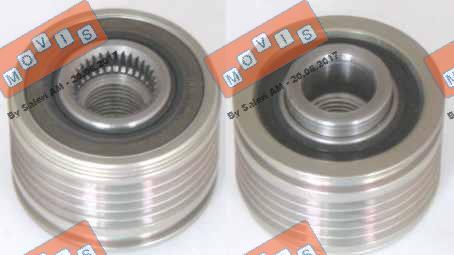 MOVIS AST2945 - Pulley, alternator, freewheel clutch autospares.lv