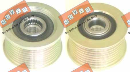 MOVIS AST2941 - Pulley, alternator, freewheel clutch autospares.lv