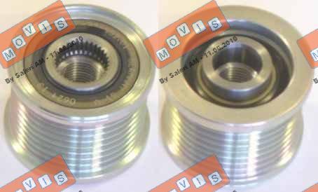 MOVIS AST2958 - Pulley, alternator, freewheel clutch autospares.lv