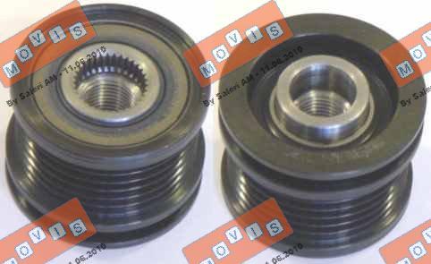 MOVIS AST2966 - Pulley, alternator, freewheel clutch autospares.lv