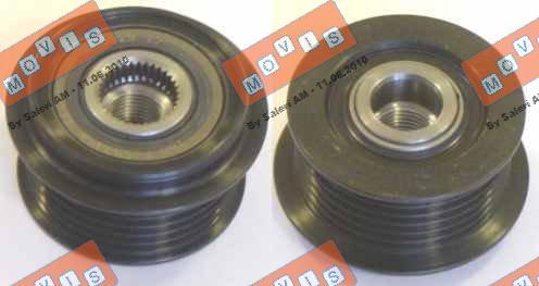 MOVIS AST2960 - Pulley, alternator, freewheel clutch autospares.lv