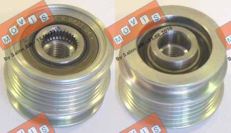 MOVIS AST2961 - Pulley, alternator, freewheel clutch autospares.lv