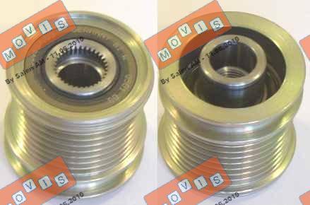 MOVIS AST2968 - Pulley, alternator, freewheel clutch autospares.lv