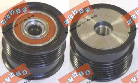 MOVIS AST2982 - Pulley, alternator, freewheel clutch autospares.lv