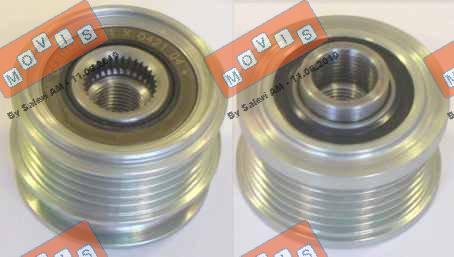 MOVIS AST2970 - Pulley, alternator, freewheel clutch autospares.lv