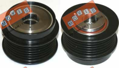 MOVIS AST2977 - Pulley, alternator, freewheel clutch autospares.lv