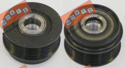 MOVIS AST2595 - Pulley, alternator, freewheel clutch autospares.lv