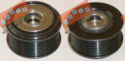 MOVIS AST2057 - Pulley, alternator, freewheel clutch autospares.lv