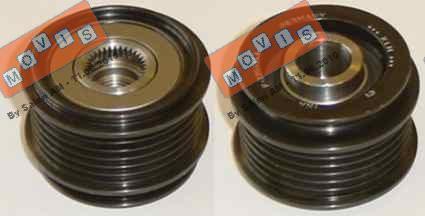 MOVIS AST2063 - Pulley, alternator, freewheel clutch autospares.lv