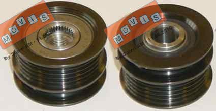 MOVIS AST2062 - Pulley, alternator, freewheel clutch autospares.lv