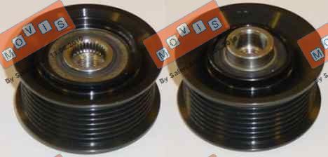 MOVIS AST2368 - Pulley, alternator, freewheel clutch autospares.lv