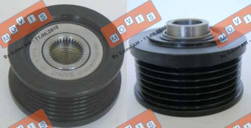 MOVIS AST2238/C - Pulley, alternator, freewheel clutch autospares.lv