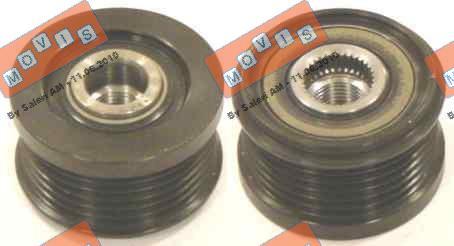 MOVIS AST2799 - Pulley, alternator, freewheel clutch autospares.lv