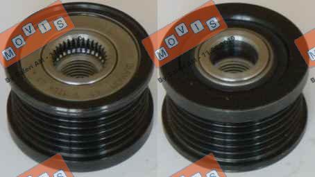 MOVIS AST2707 - Pulley, alternator, freewheel clutch autospares.lv