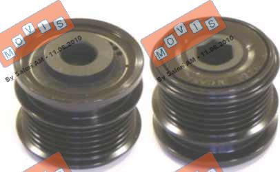 MOVIS AST2787 - Pulley, alternator, freewheel clutch autospares.lv