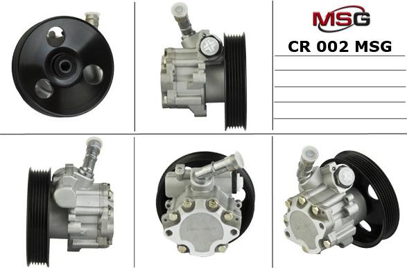 MSG CR 002 - Hydraulic Pump, steering system autospares.lv