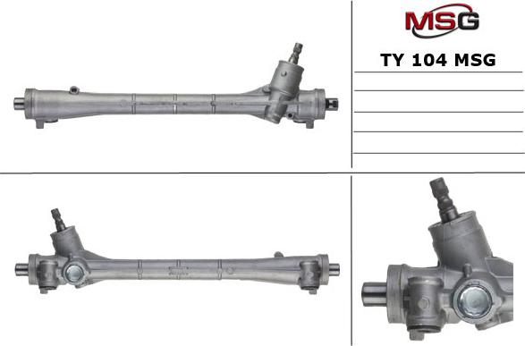 MSG TY 104 - Steering Gear autospares.lv