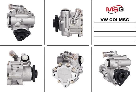 MSG VW001 - Hydraulic Pump, steering system autospares.lv