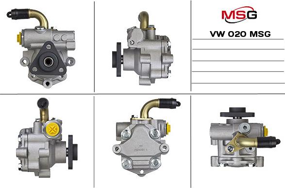 MSG VW 020 - Hydraulic Pump, steering system autospares.lv