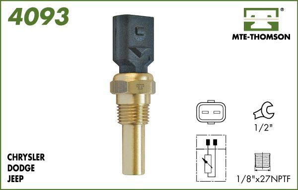 MTE-Thomson 4093 - Sensor, coolant temperature autospares.lv