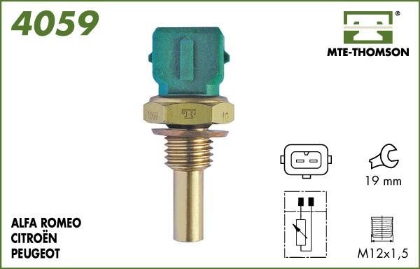 MTE-Thomson 4059 - Sensor, coolant temperature autospares.lv