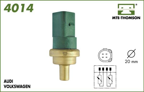 MTE-Thomson 4014 - Sensor, coolant temperature autospares.lv