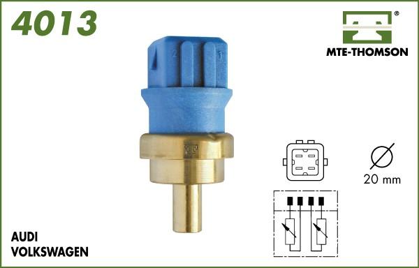 MTE-Thomson 4013 - Sensor, coolant temperature autospares.lv