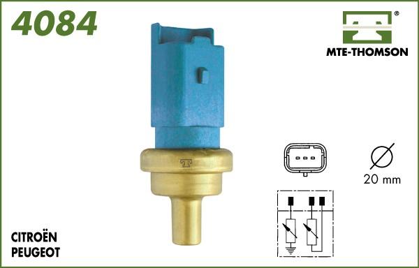 MTE-Thomson 4084 - Sensor, coolant temperature autospares.lv