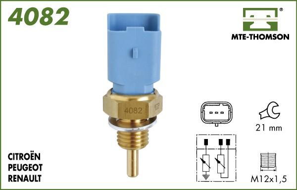 MTE-Thomson 4082 - Sensor, coolant temperature autospares.lv