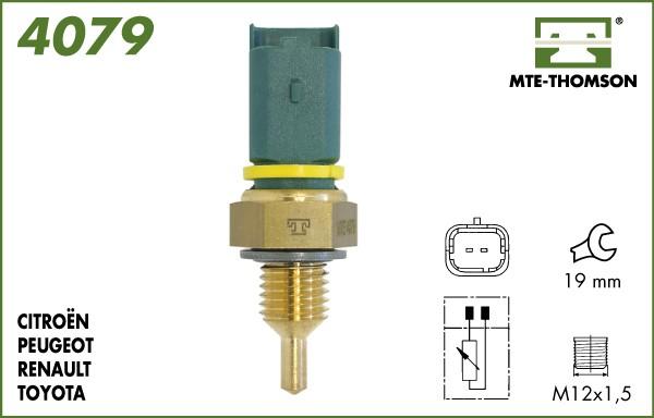 MTE-Thomson 4079 - Sensor, coolant temperature autospares.lv