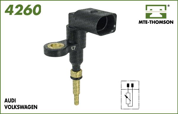 MTE-Thomson 4260 - Sensor, coolant temperature autospares.lv