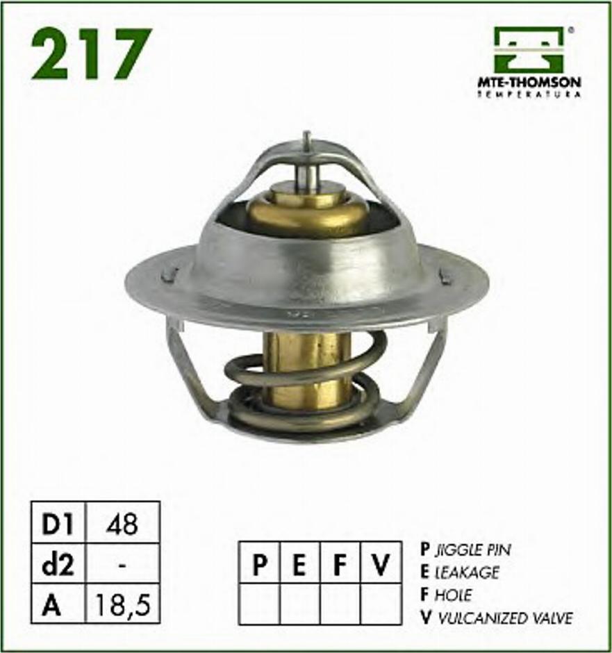 MTE-Thomson 21792 - Coolant thermostat / housing autospares.lv