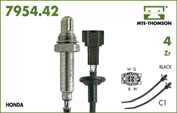 MTE-Thomson 7954.42.086 - Lambda Sensor autospares.lv