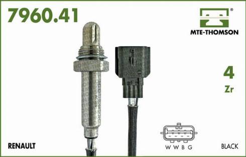 MTE-Thomson 7960.41.028 - Lambda Sensor autospares.lv